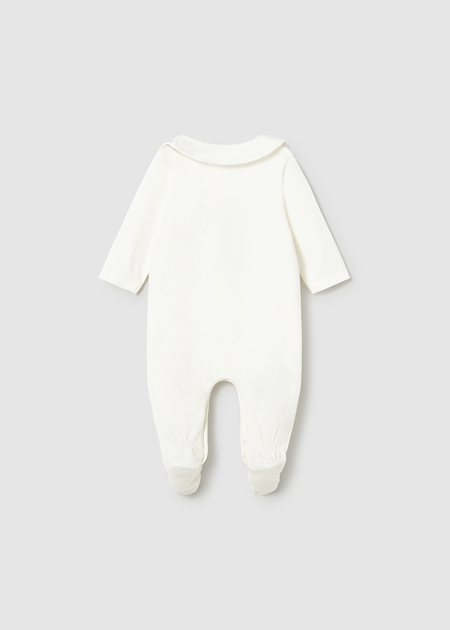 detail Kojenecký unisex overal s medvídkem MAYORAL