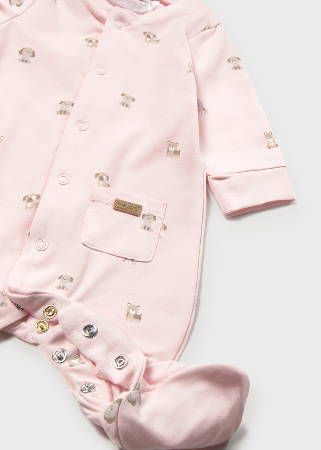 detail Dětský dívčí overal s potiskem a čepičkou MAYORAL