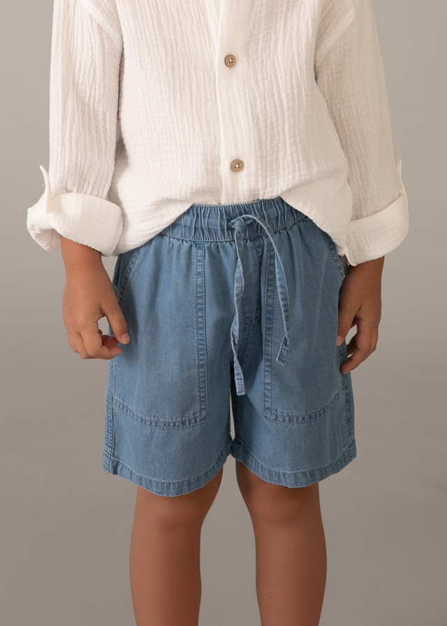 detail Chlapecké letní džínové kraťasy MAYORAL