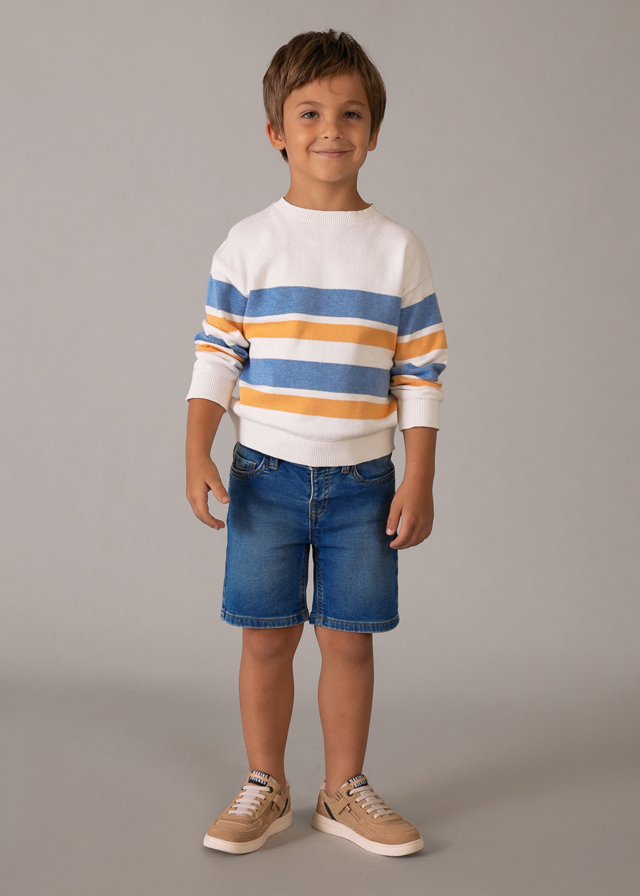 detail Chlapecké džínové kraťasy MAYORAL