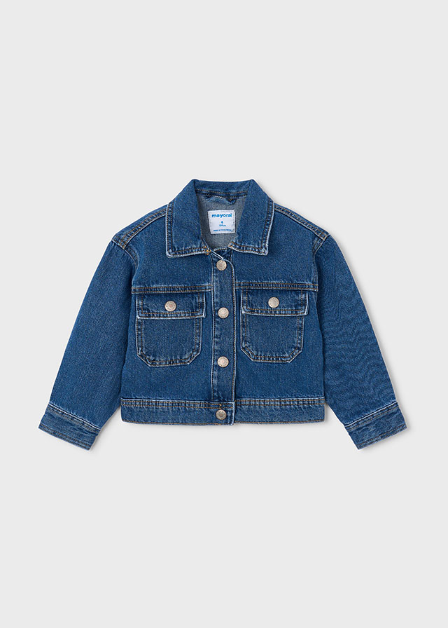 detail Dívčí denim sako MAYORAL