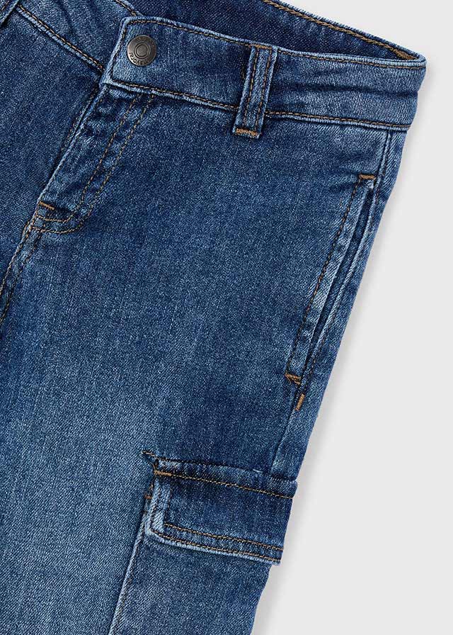 detail Chlapecké džíny s cargo kapsami MAYORAL