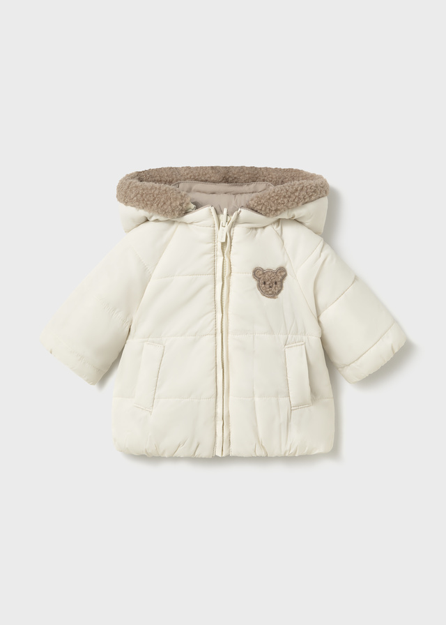 detail Unisex kojenecký oboustranný kabát s hebkou kapucí MAYORAL