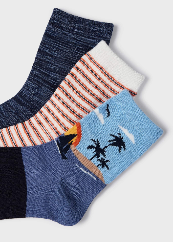 detail Chlapecké ponožky 3ks MAYORAL