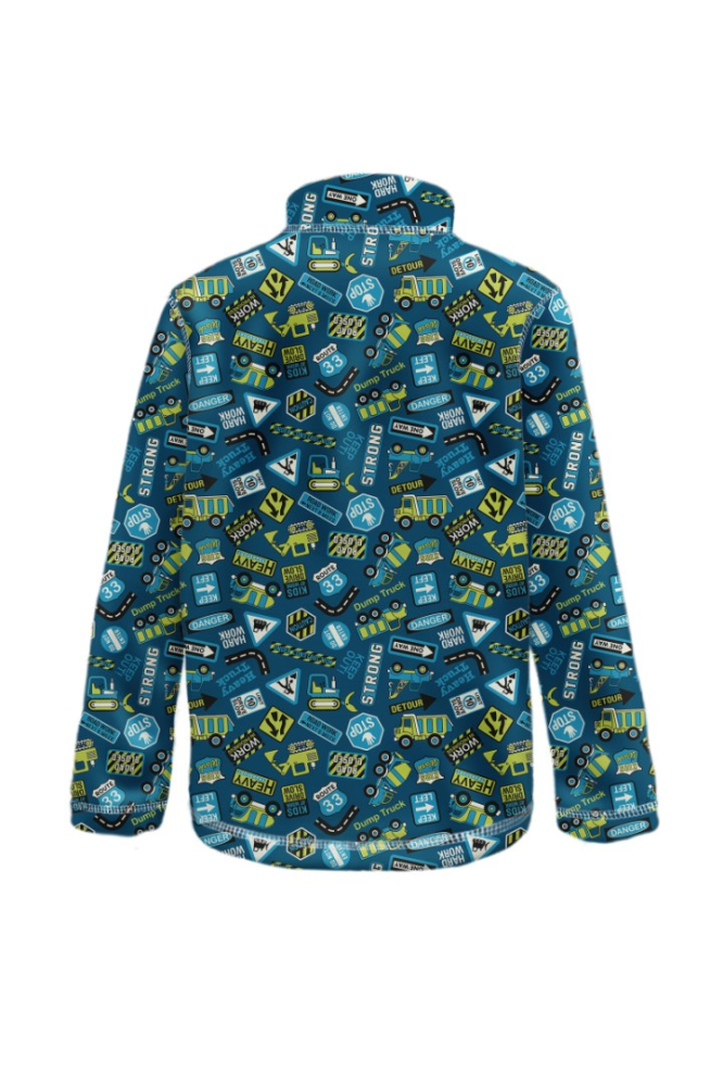 detail Chlapecká fleecová mikina WAMU