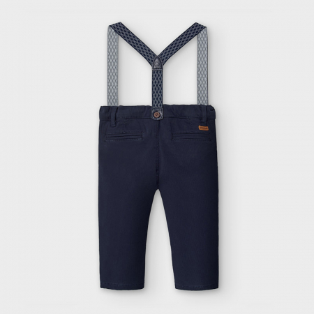 detail Dětské chlapecké kalhoty s kšandami MAYORAL