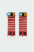 detail dívčí dlouhé protiskluzové ponožky s detaily v několika barvách BOBOLI