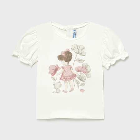detail Dětské dívčí tričko