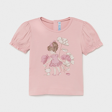 detail Dětské dívčí tričko