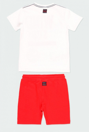 detail Chlapecký set triko a šortky BOBOLI