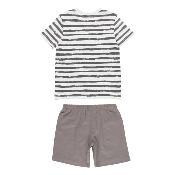 detail Chlapecké pyžamo - triko a šortky BOBOLI