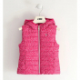 náhled Dětská dívčí nylonová vesta s drobným puntíkovaným vzorem IDO