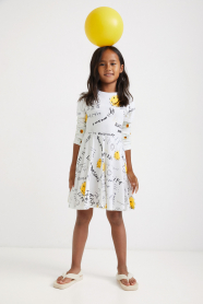 Dívčí šaty s kratkým rukávem DESIGUAL