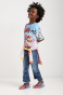 náhled Dívčí tričko s květinovým potskem z BCI bavlny. DESIGUAL