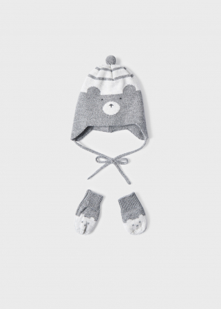 detail Dětská chlapecká čepice a rukavice MAYORAL