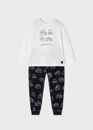 detail Chlapecké pyžamo se vzorovaným spodkem MAYORAL