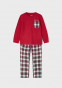 náhled Dětské chlapecké pyžamo s kostkovaným spodkem MAYORAL MAW2204754rd