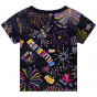 náhled Dívčí tričko s různobarevným potiskem BILLIEBLUSH