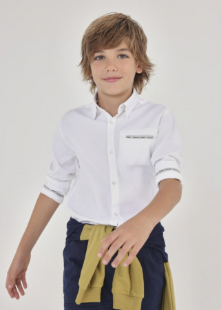 detail Chlapecká košile s dlouhým rukávem MAYORAL