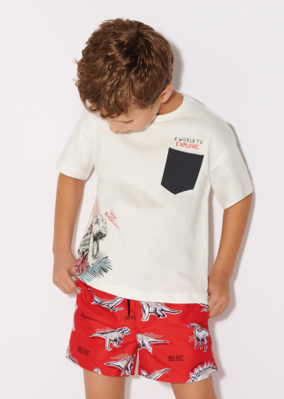 detail Chlapecké tričko s krátkým rukávem MAYORAL