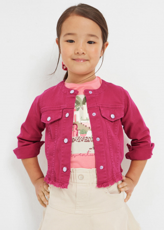 detail Dívčí bunda - ozdobné přední kapsy MAYORAL