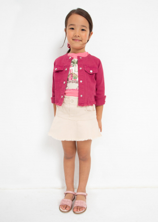 detail Dívčí bunda - ozdobné přední kapsy MAYORAL