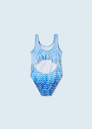 detail Dívčí plavky se vzorovaným designem MAYORAL