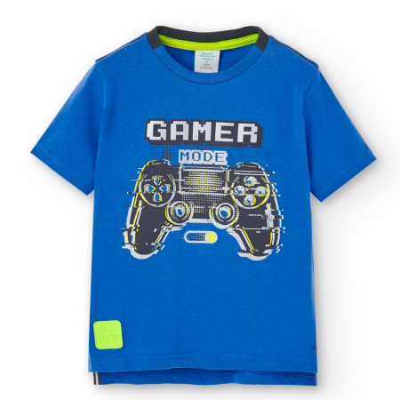 detail Chlapecké tričko s nápisem Gamer BOBOLI