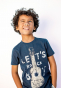 náhled Chlapecké tričko z organické bavlny s vyšívaným ukulele IKKS