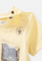 náhled Dětské chlapecké žluté tričko s lodičkami z biobavlny IKKS