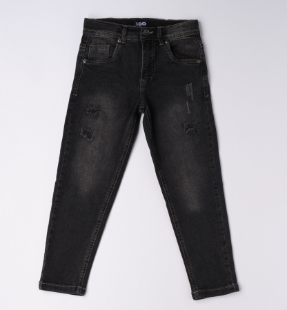 detail Chlapecké džíny - obnošený vzhled IDO