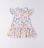 detail Dívčí bavlněné šaty vzorované IDO