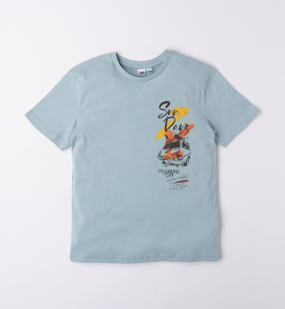detail Chlapecké tričko s barevným potiskem IDO