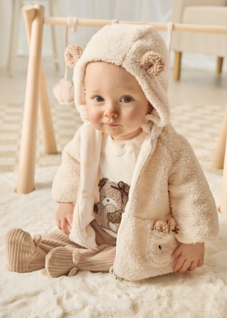 detail Dětský dívčí svetr s kapuci MAYORAL