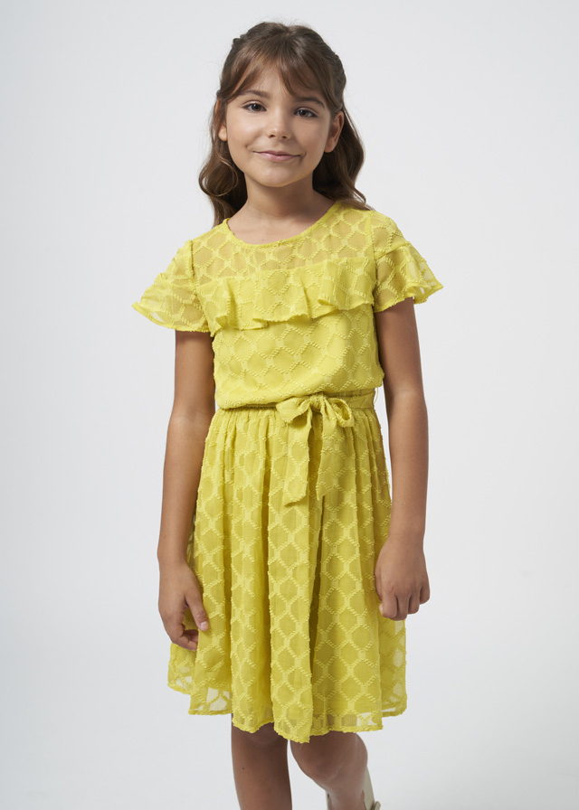 Dívčí šifonové šaty MAYORAL