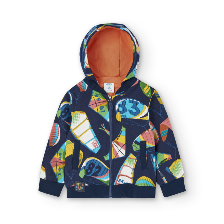 detail Chlapecká bunda s odnímatelnou kapucí BOBOLI