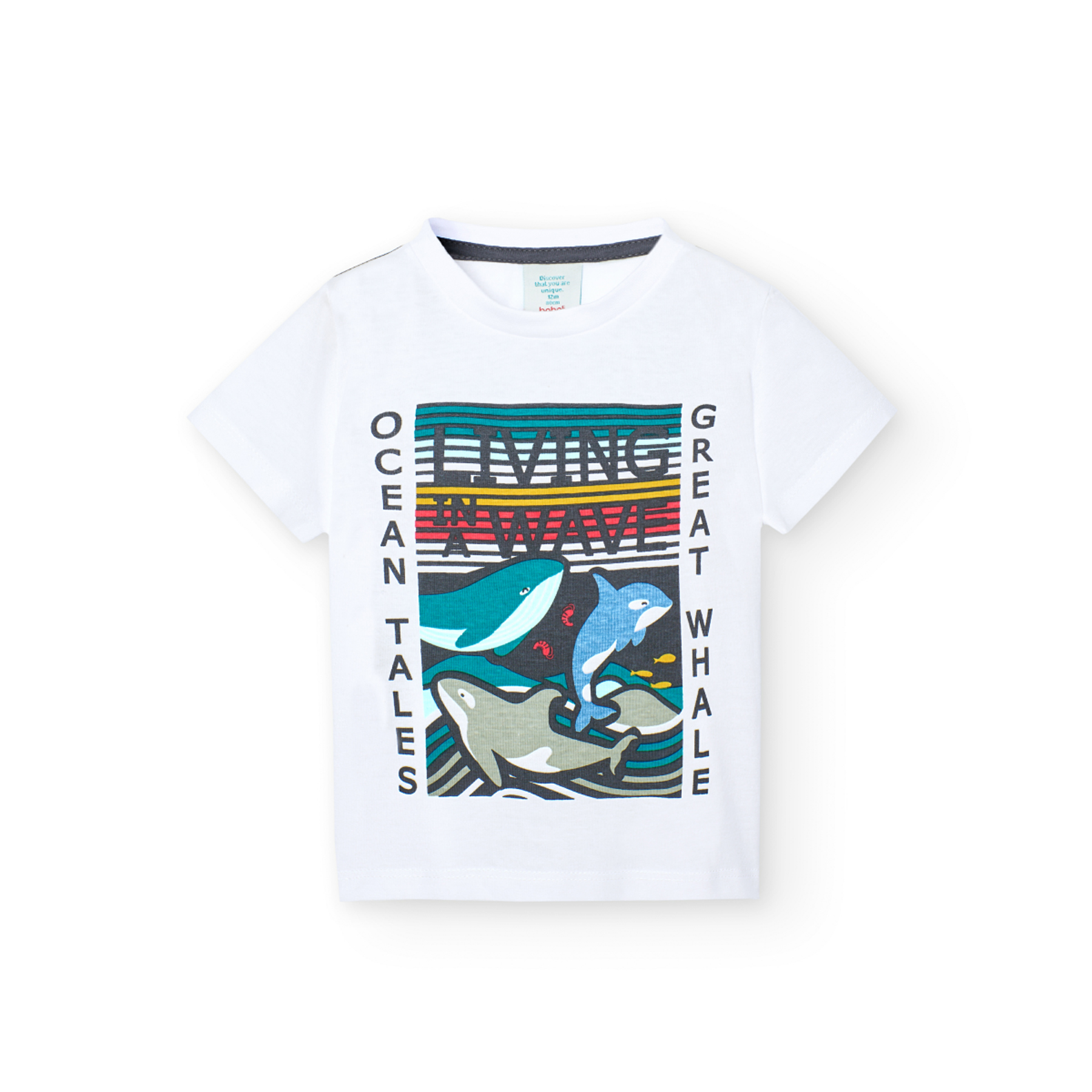 Chlapecké tričko s potiskem velryb BOBOLI