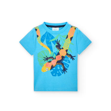 detail Chlapecké tričko s potiskem plazů BOBOLI