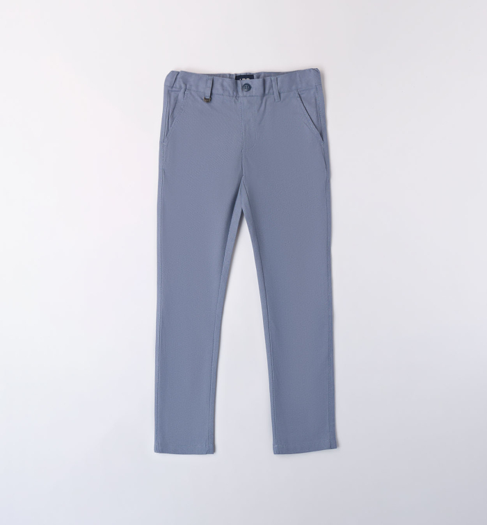 detail Chlapecké elegantní kalhoty slim fit IDO